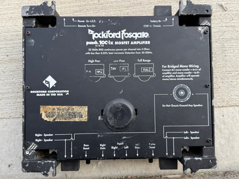 Rockford Fosgate Punch 100 DSM image 4